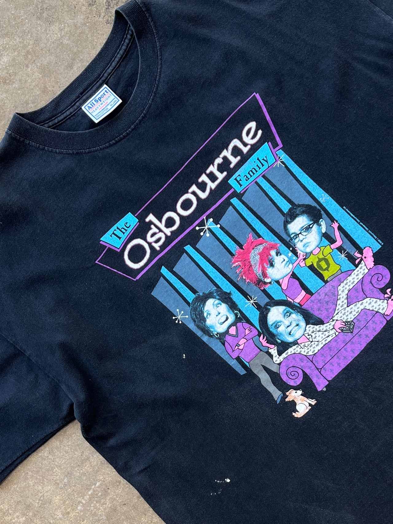 Ozzy 2000 The Osbourne Family Tv Show All Sport Tee