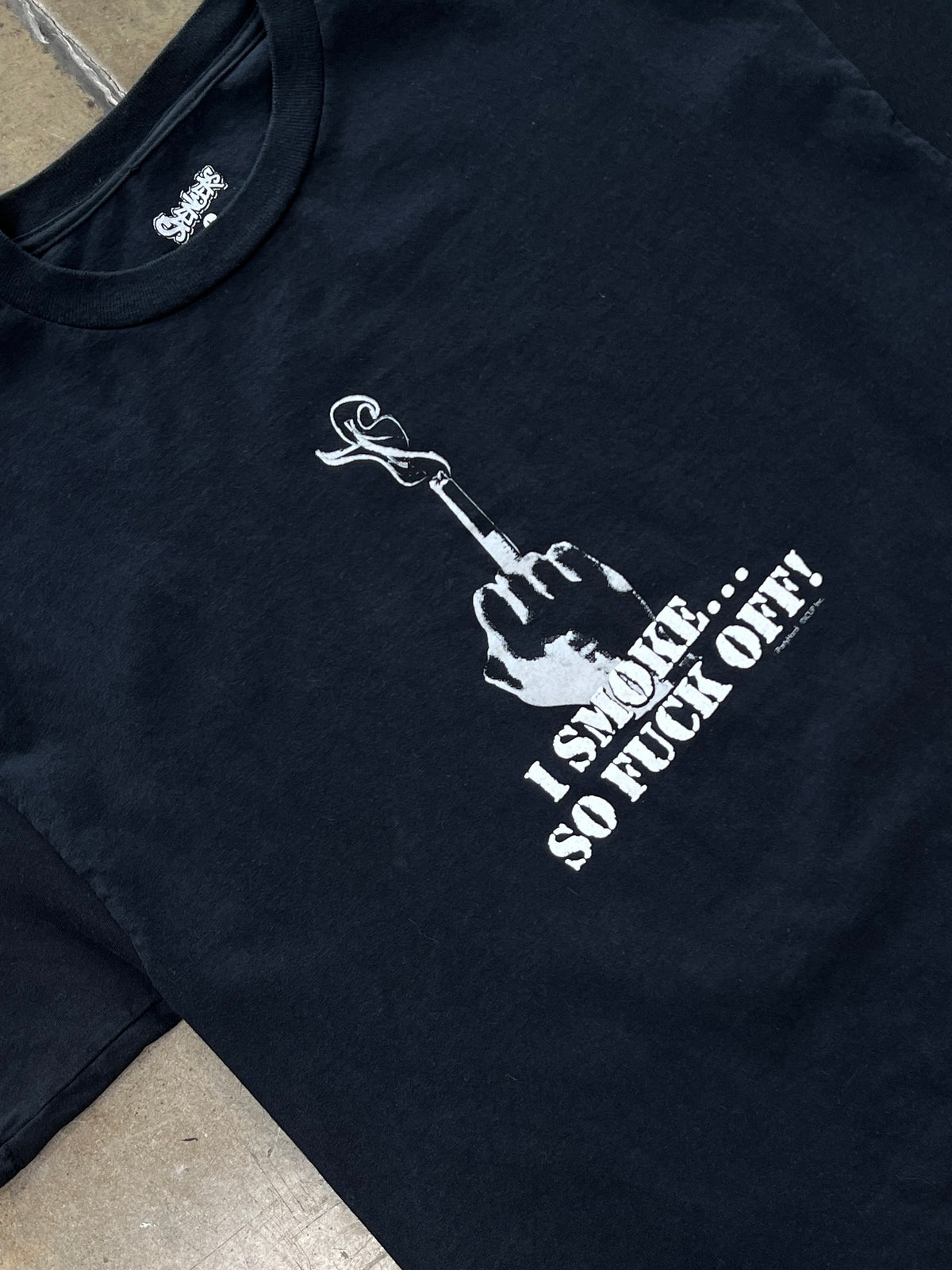 Spencer's I Smoke So F Off Middle Finger Tee