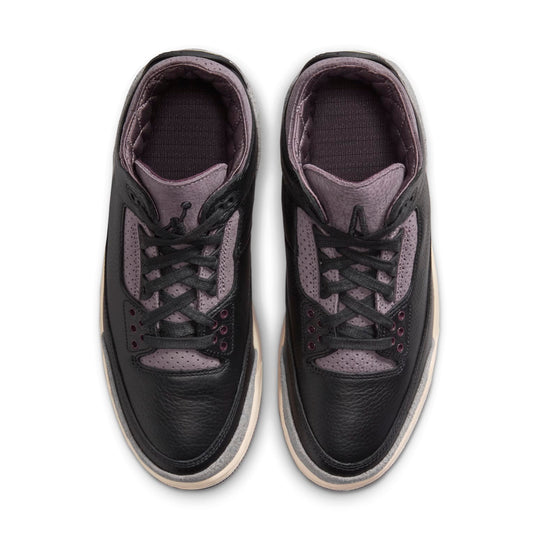 A Ma Maniere X Jordan 3 W Black Violet Ore