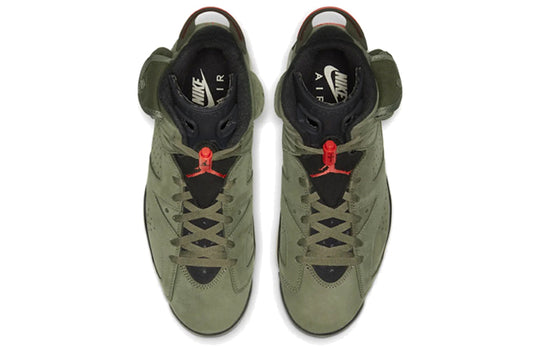 Air Jordan 6 Travis Scott Olive