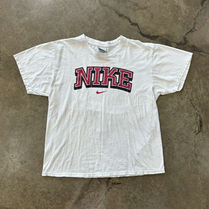 Nike Faux Embroidered Logo Tee