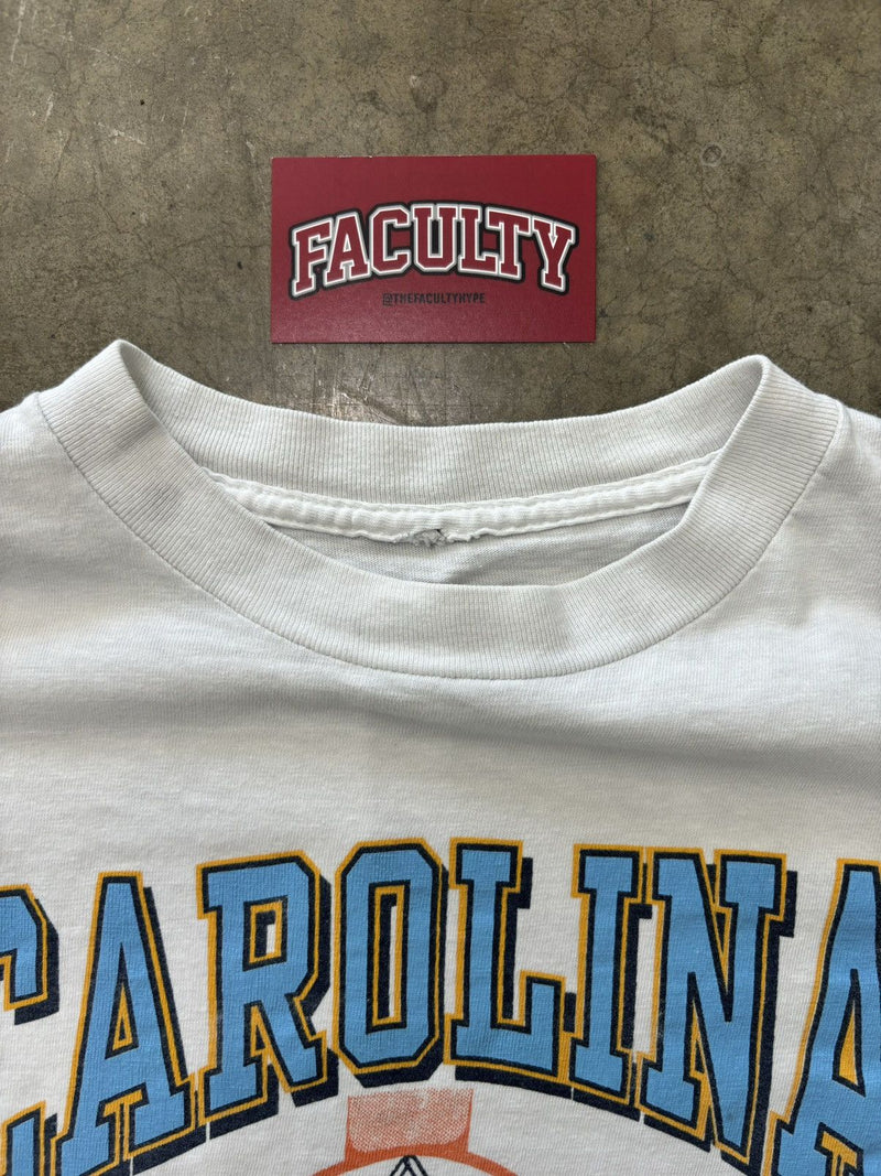 Carolina UNC vs Michigan Single Stitch Tee