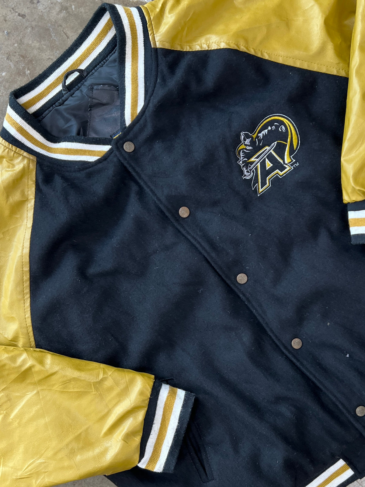 Army Varsity Letterman Style Jacket