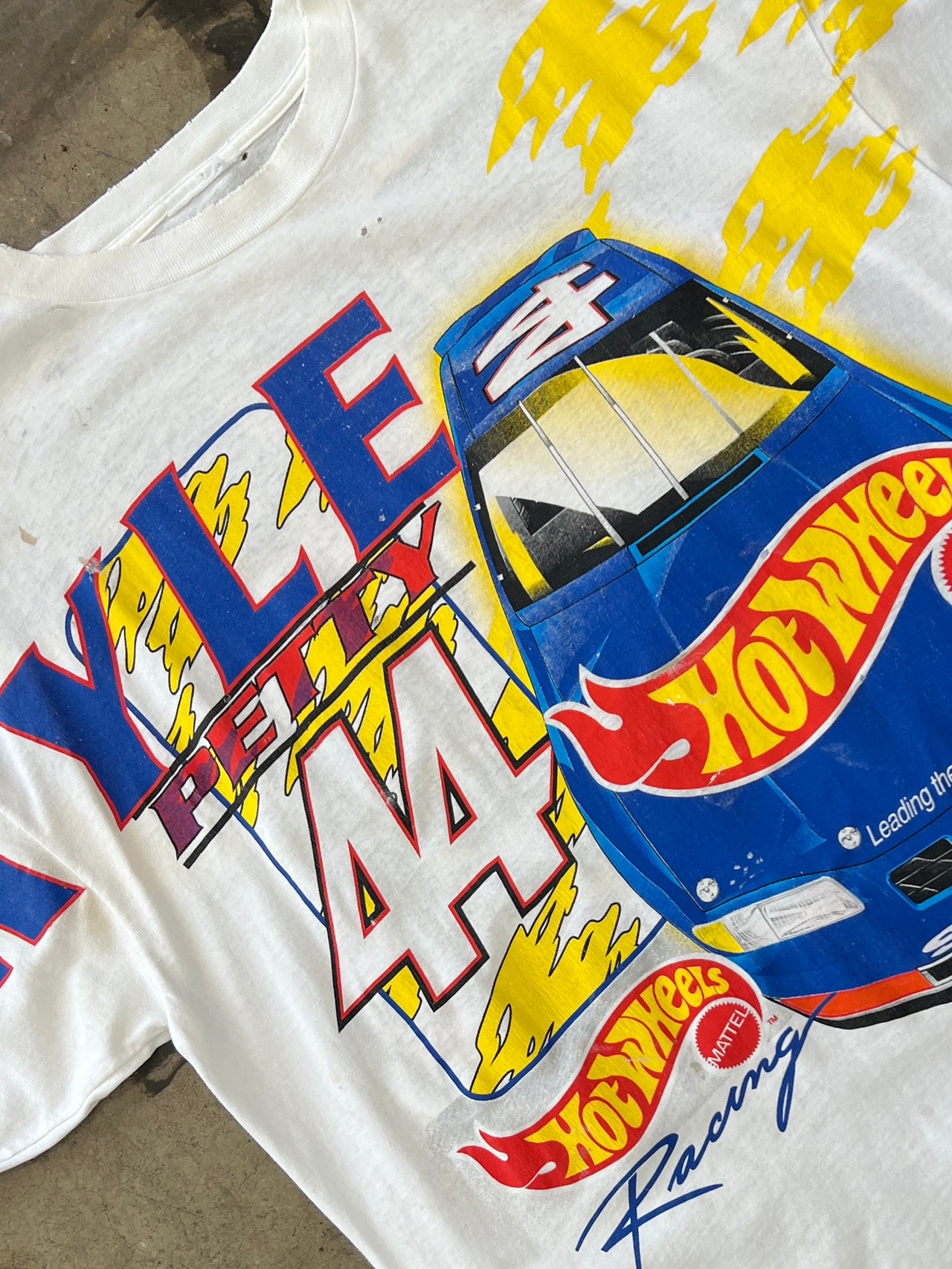 1997 Kyle Petty Track Attack Hot Wheel Racing Tee