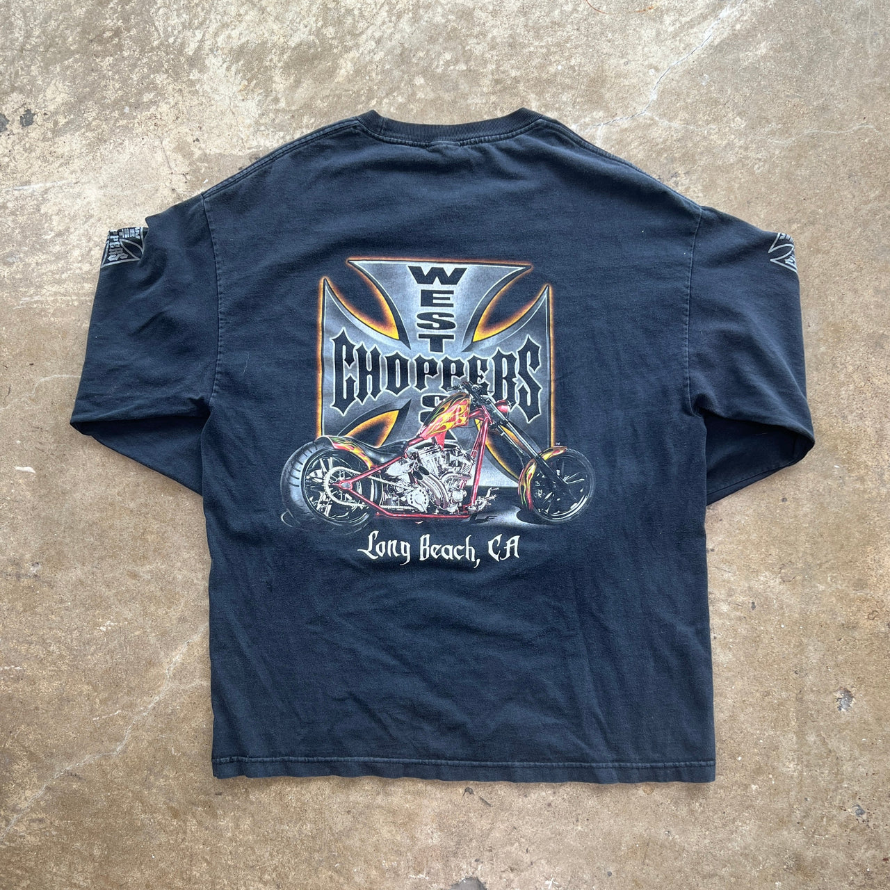 Y2k West Coast Choppers Long Beach Long Sleeve