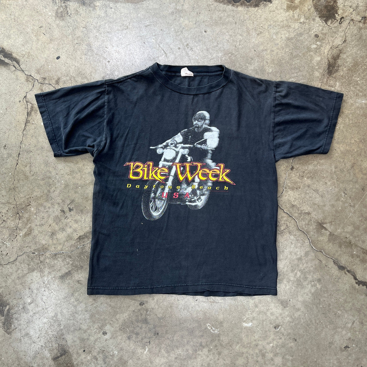 1995 Bike Week USA Motorcycles The Champ Tee