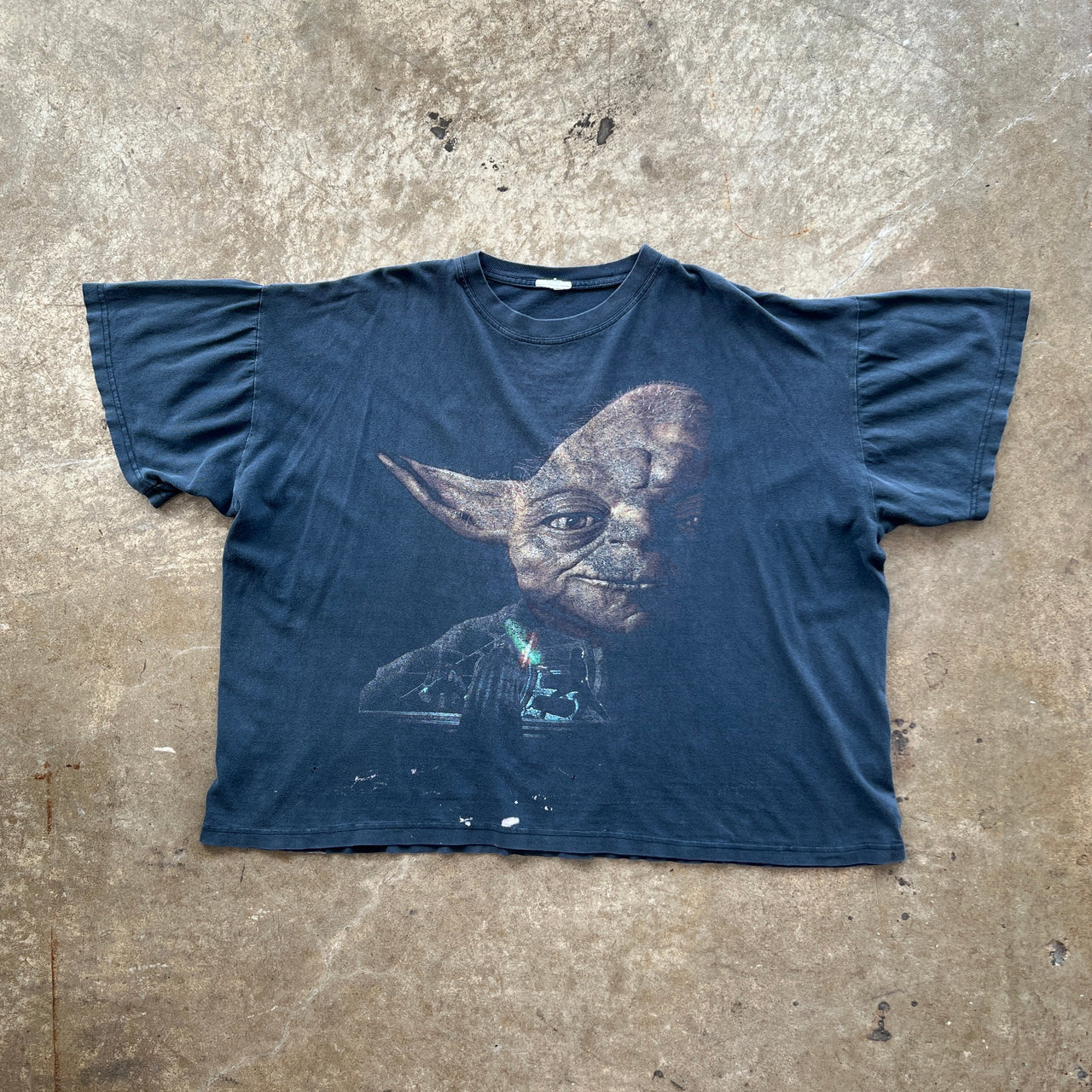 1995 Return of the Jedi Yoda Big Print Tee