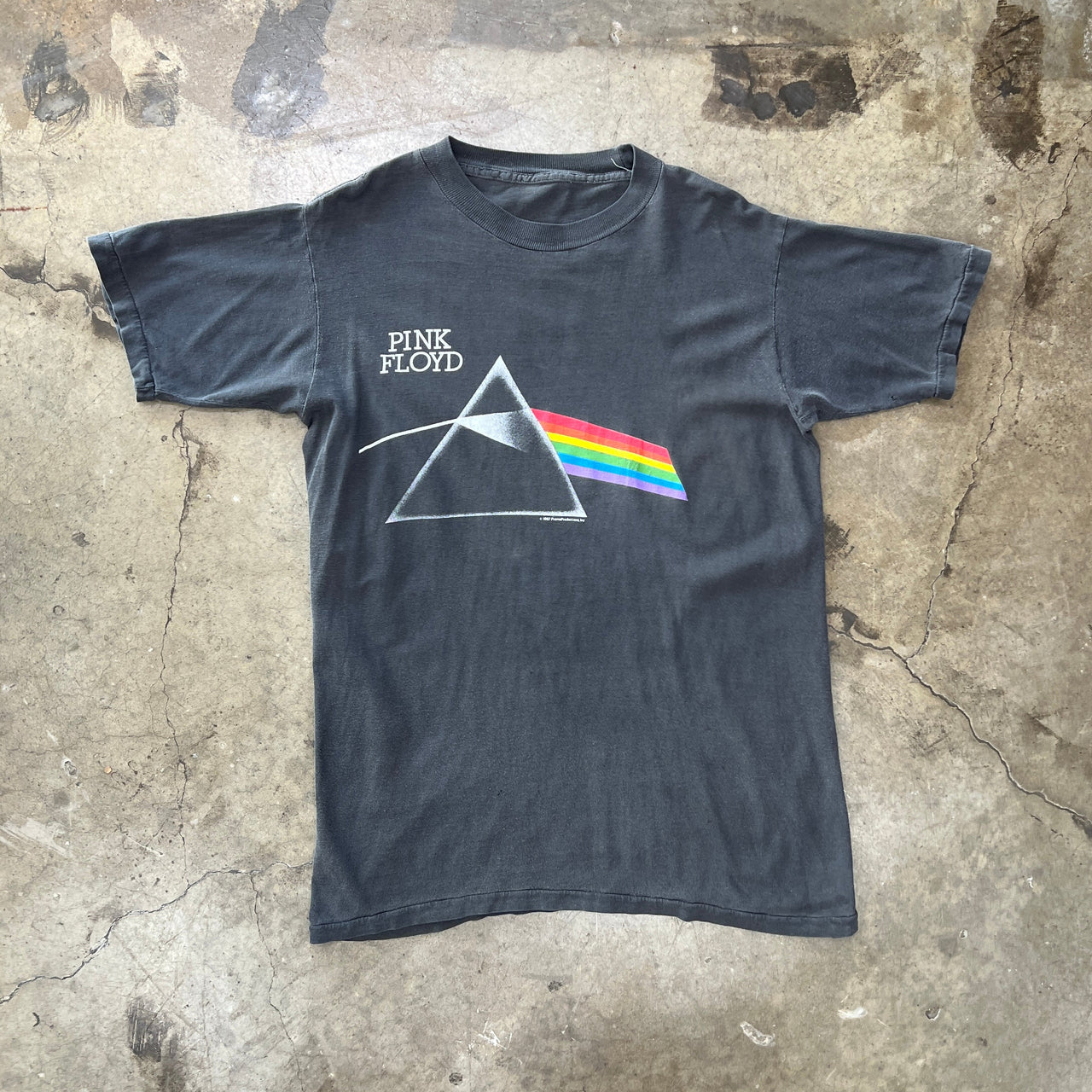 1987 Pink Floyd  Dark Side of the Moon Tour Tee