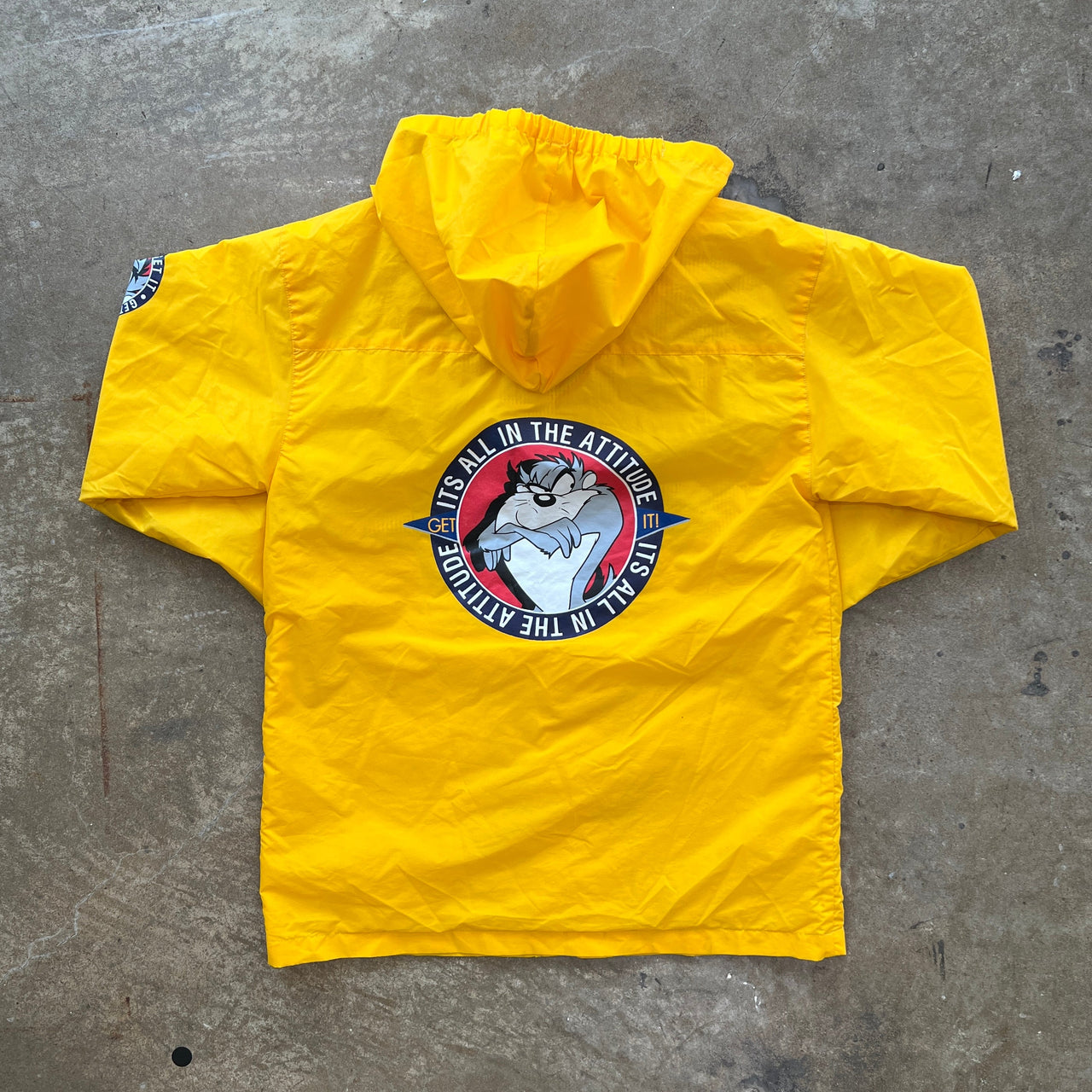 Looney Tunes 1997 Taz Raincoat