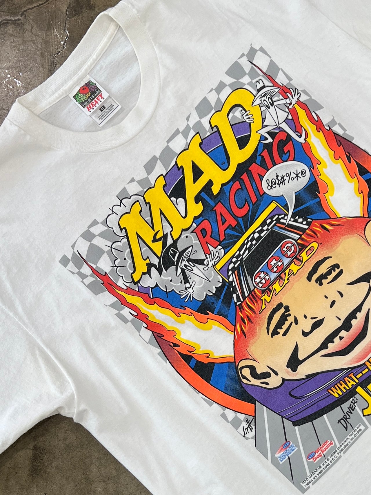 MAD Magazine NHRA Racing Tee