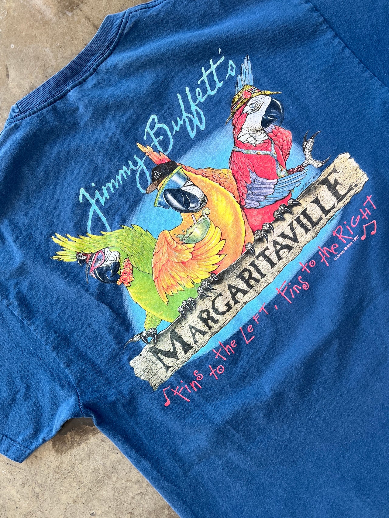 Jimmy Buffet Key West Margaritaville Parrot Head Tee