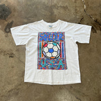 Single Stitch USA Soccer Tee