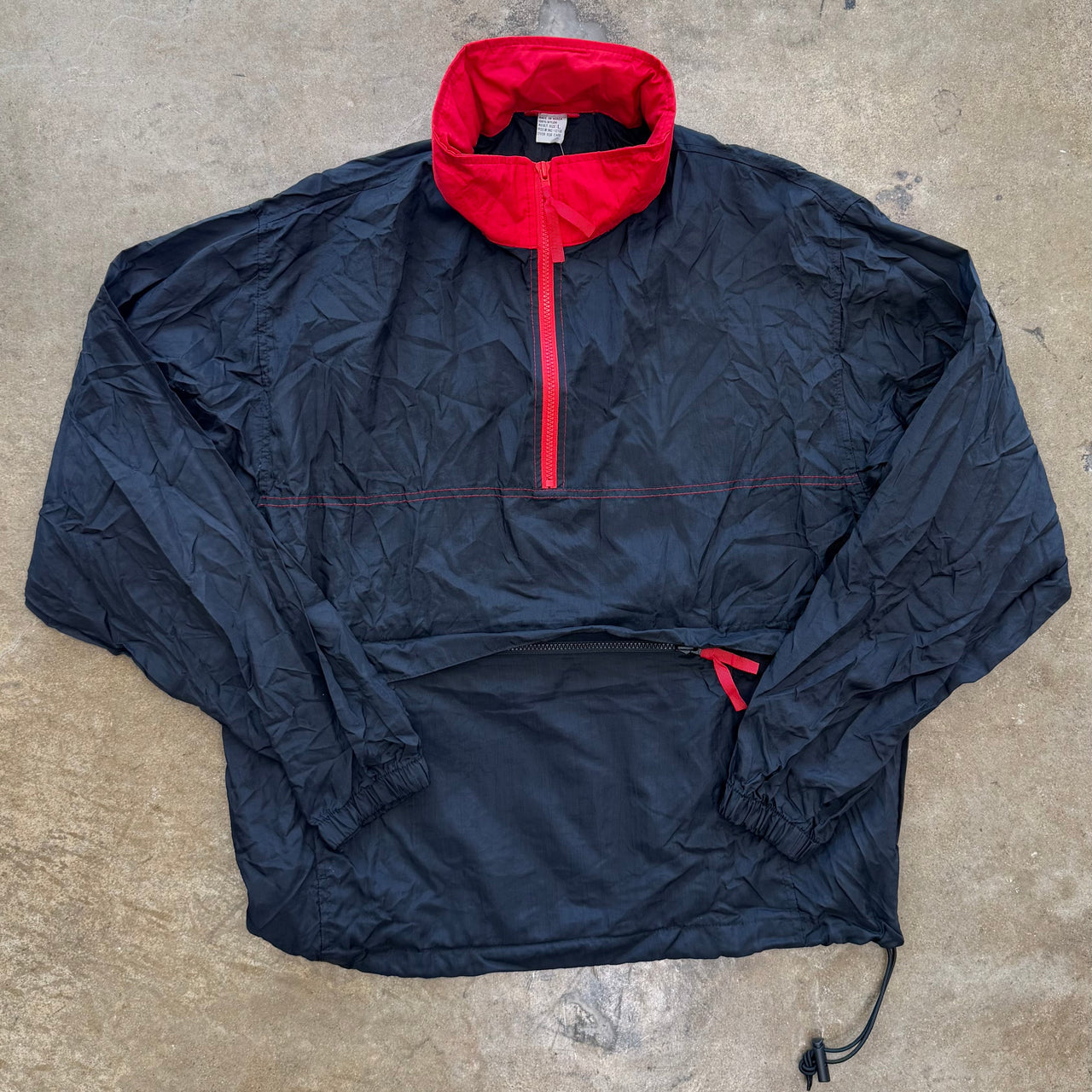 90s Marlboro DEADSTOCK Nylon Pullover Hoodie