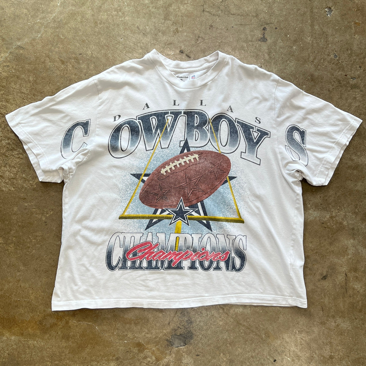 NFL Abercombie & Fitch Dallas Cowboys Football Tee