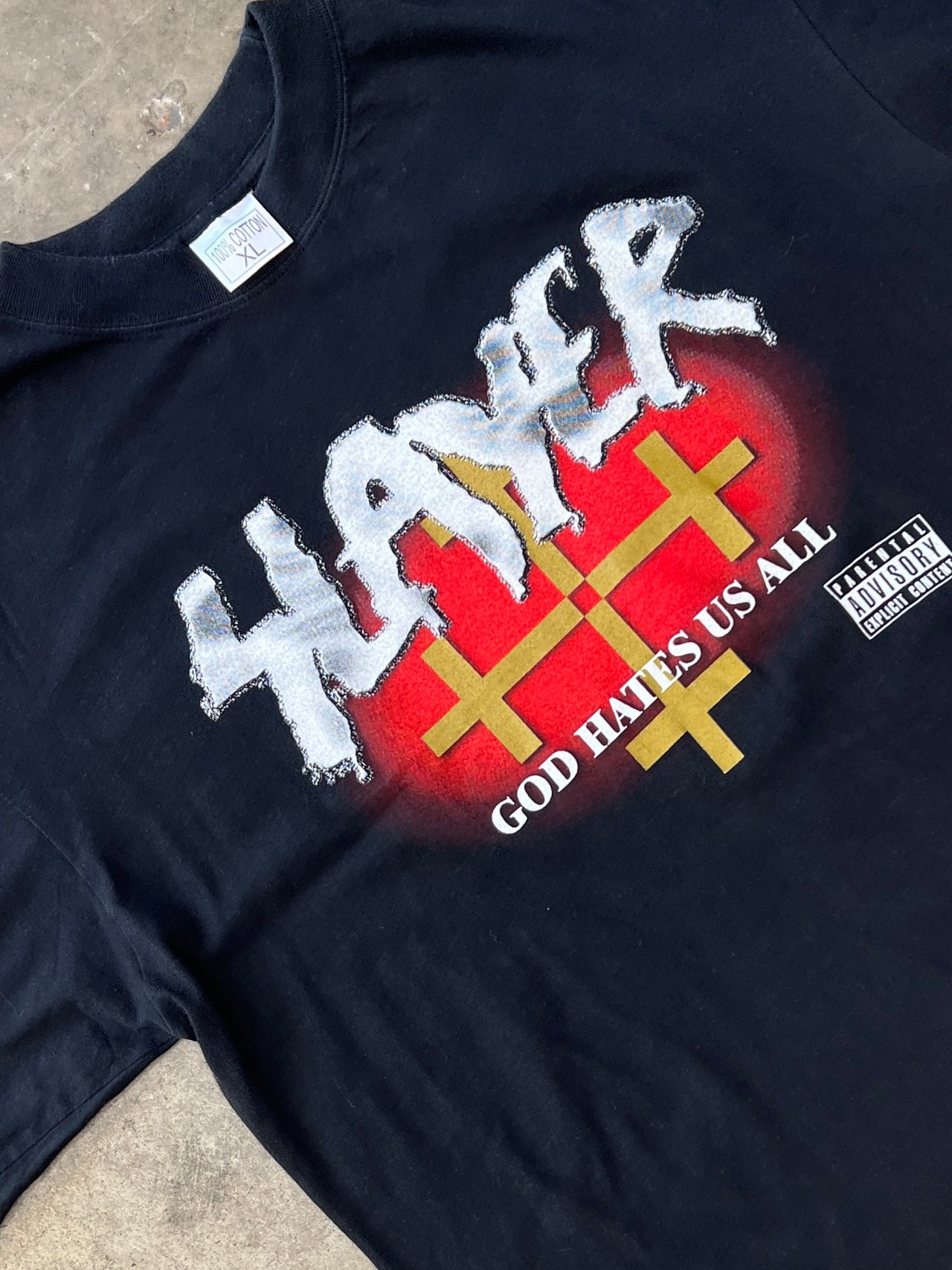 2002 Slayer God Hates Us All Tee