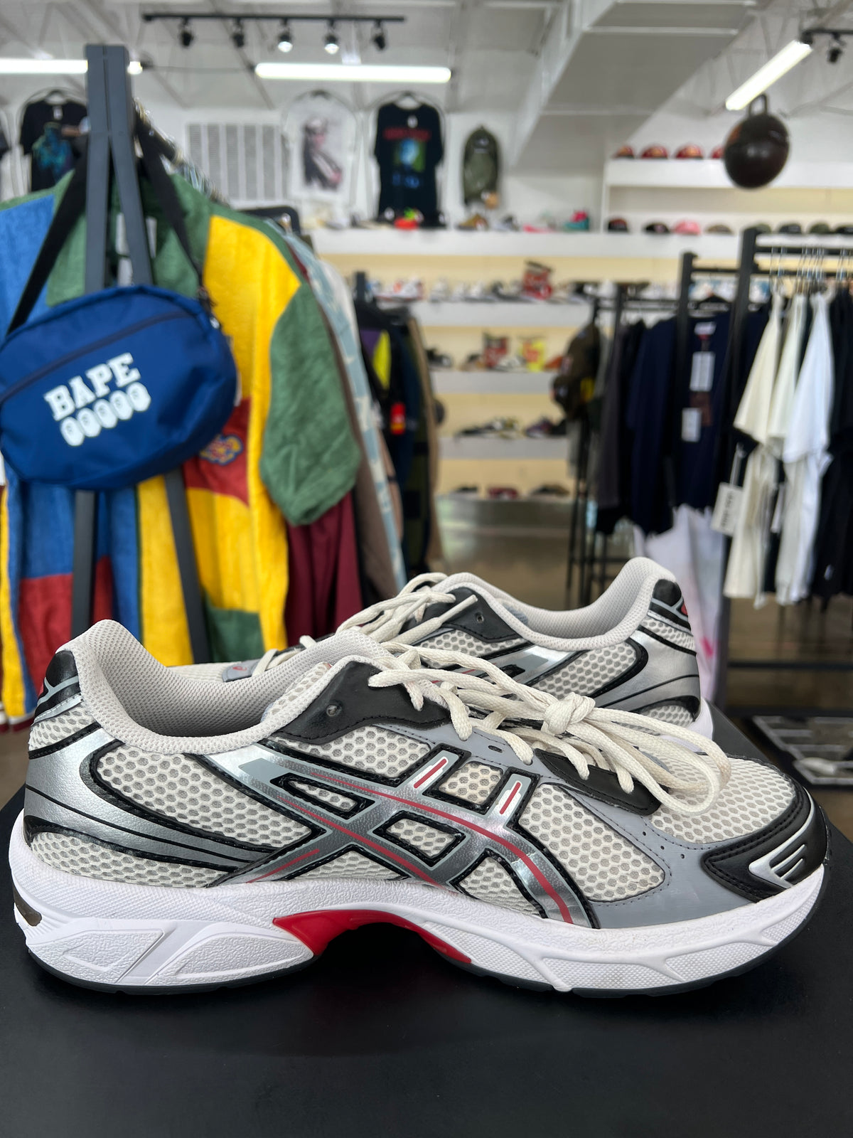 ASICS Gel-1130 Smoke Grey Pure Silver Red (2022)