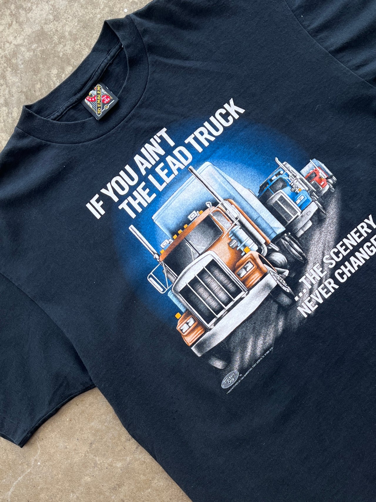 1993 3D Emblem Trucker Only Tee