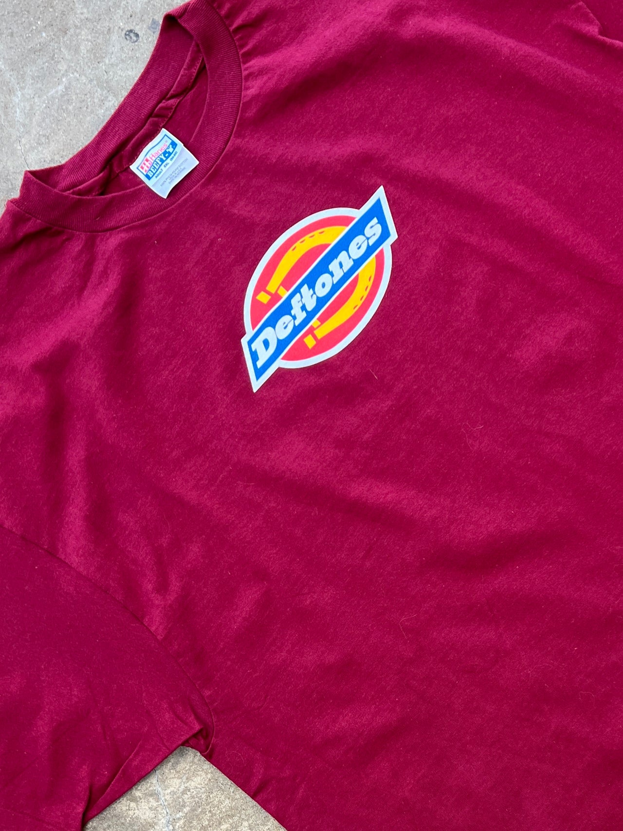 90s NOS/DS Deftones Dickies Band Tee Single Stitch