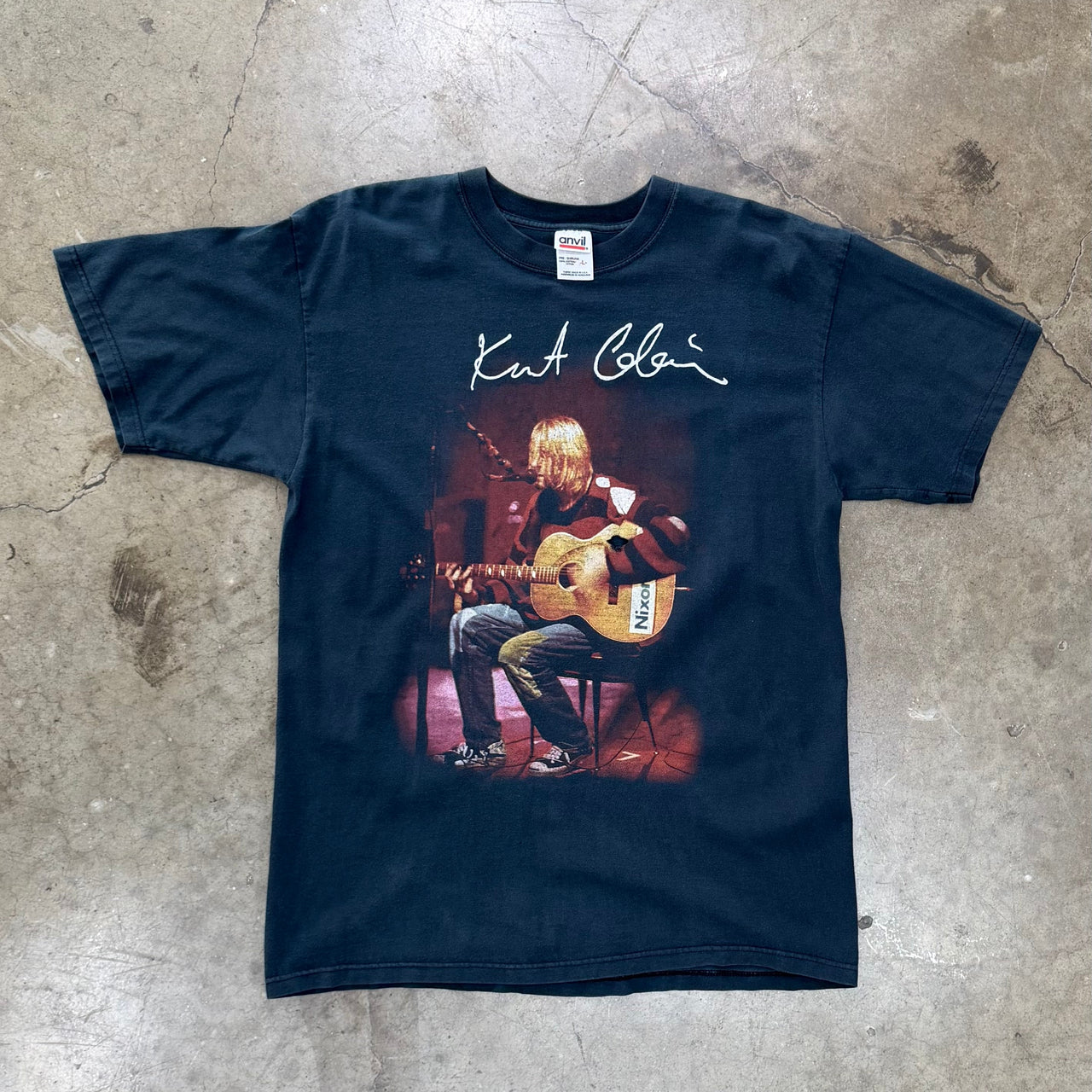 Kurt Cobain MTV Unplugged Nixon Anvil Tee