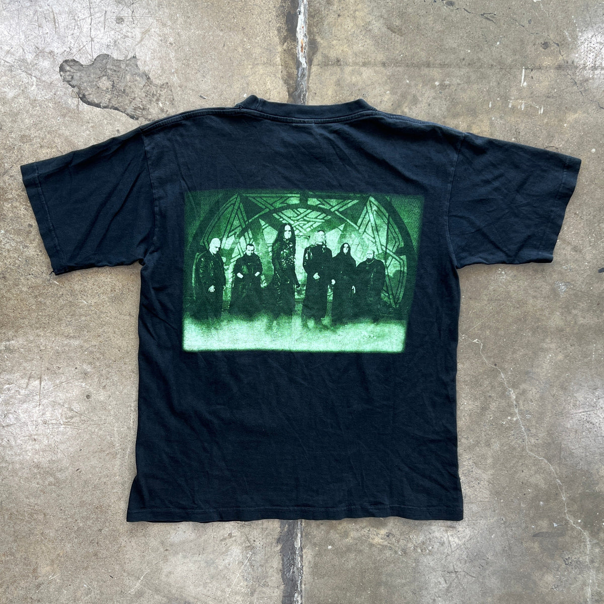 2000s Dimmu Bolrgir Puritanical Euphoric Metal Band Tee