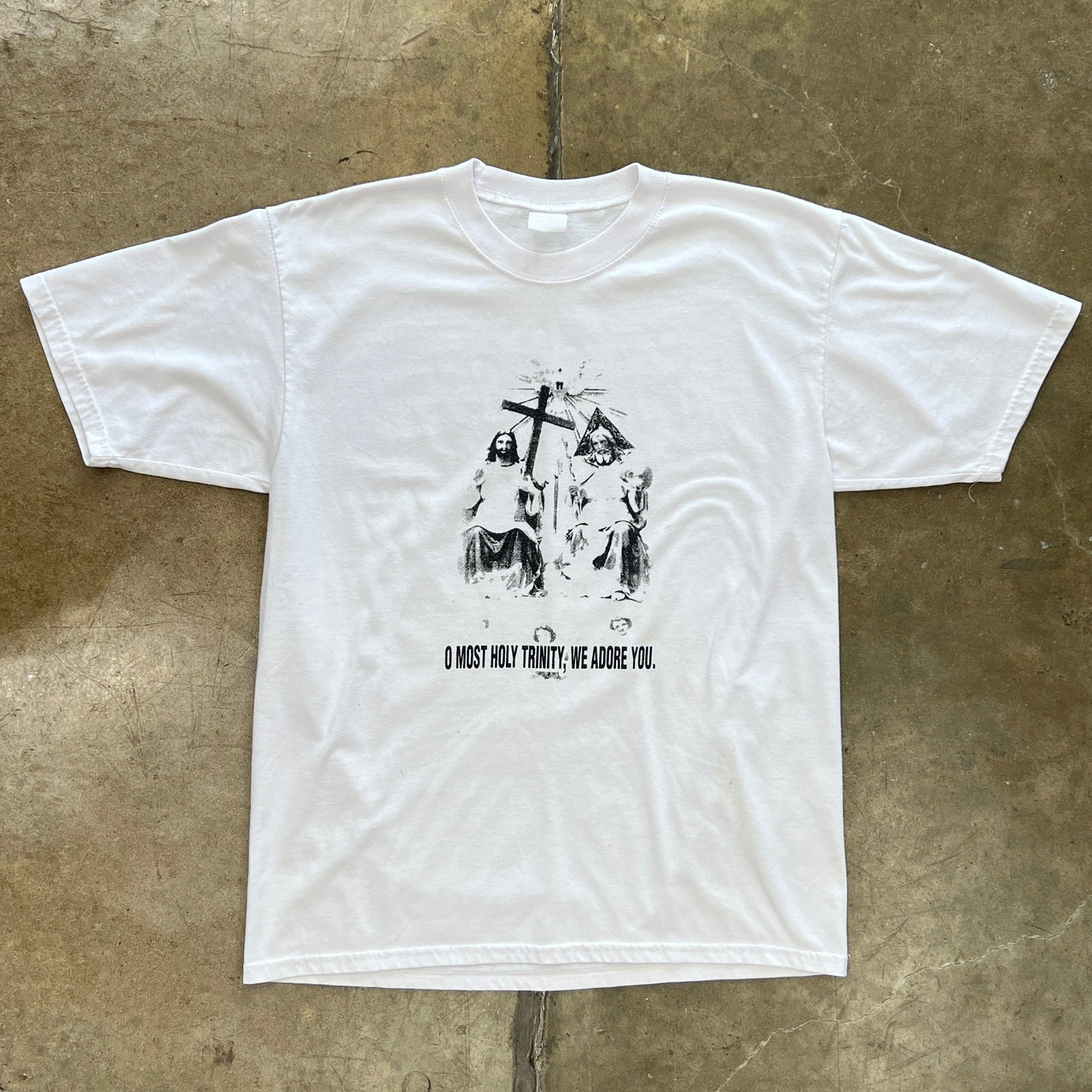 Jesus God Holy Trinity Cross Religious Tee
