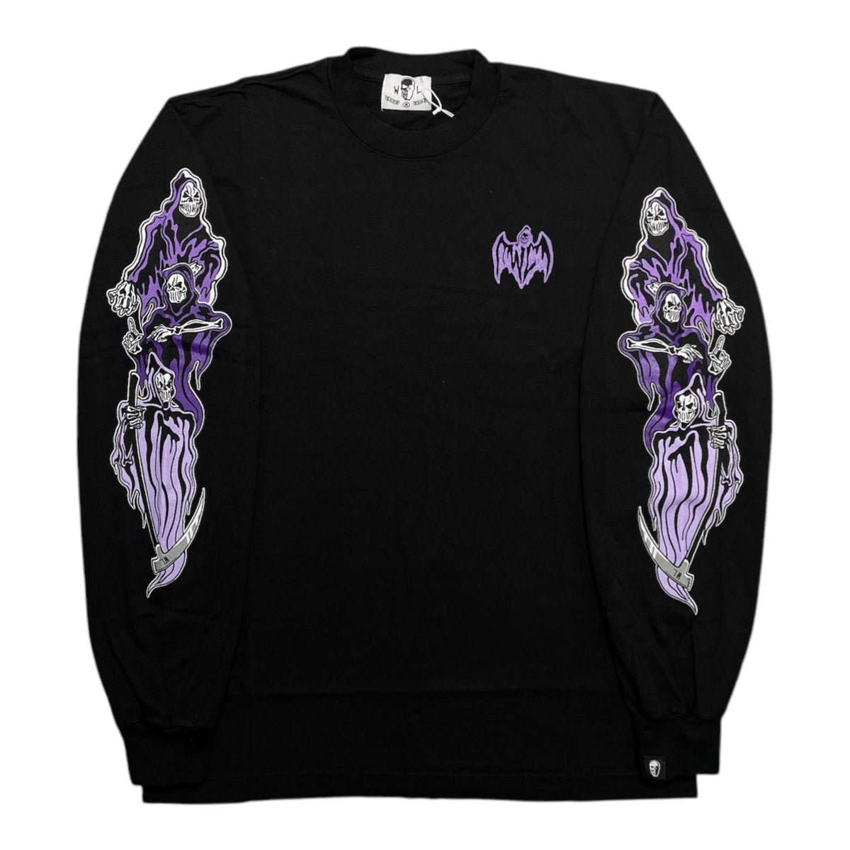 Three Reaper Long Sleeve - Black