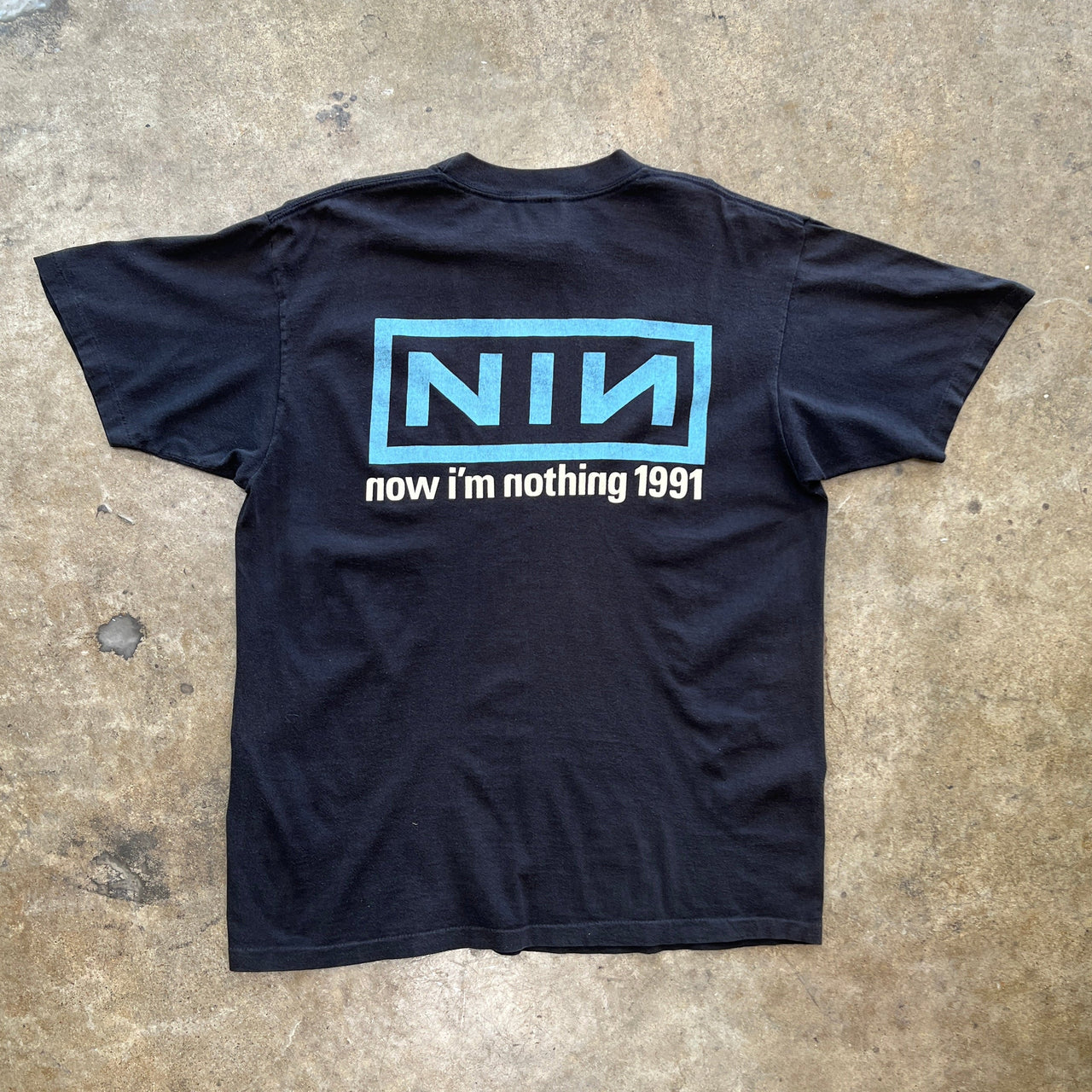 1991 Nine Inch Nails Now I'm Nothing Tee