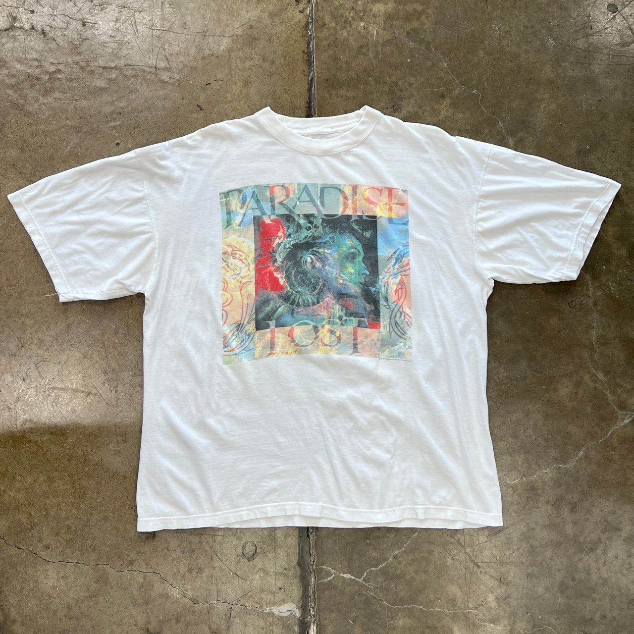 1995 96 Paradise Lost Draconian Times World Tour Tee