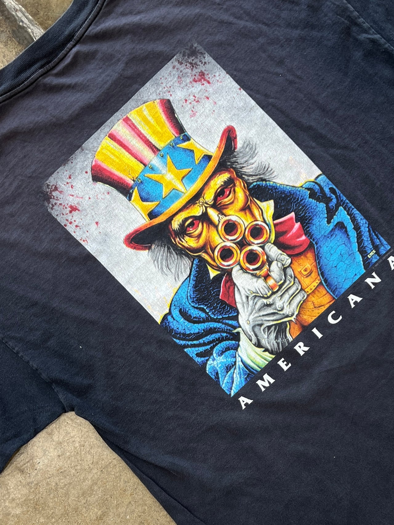 1999 The Offspring Americana Uncle Sam Band Tee
