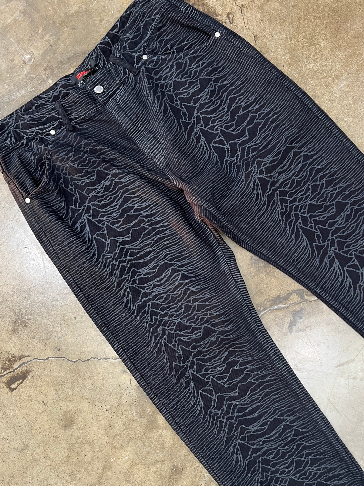 Pleasures Joy Division New Dawn Fades Denim Sz. 34