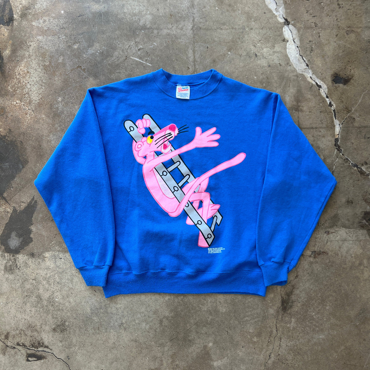 Panther Falling Ladder Crewneck