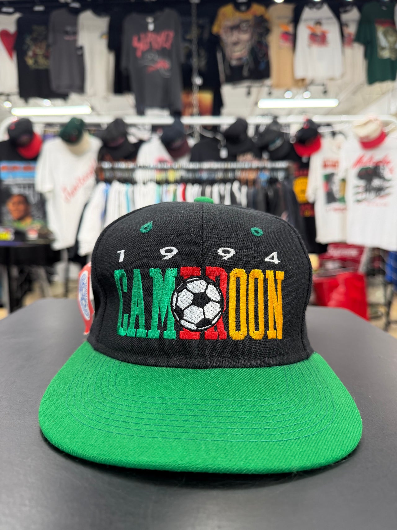 1994 Cameroon Snapback Hat NWT Soccer Cap
