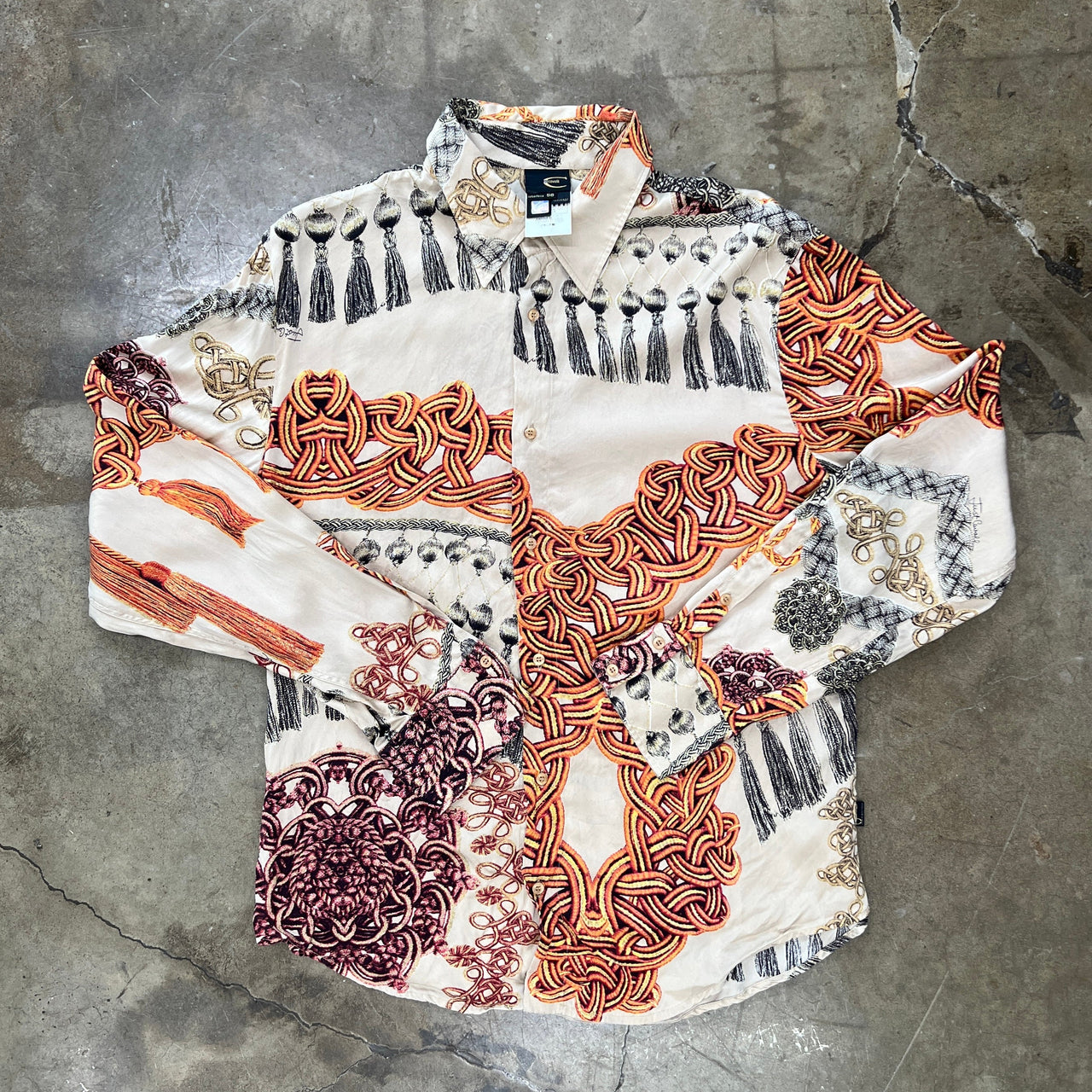 Roberto Cavalli Just Cavalli Full Graphic Button-Up