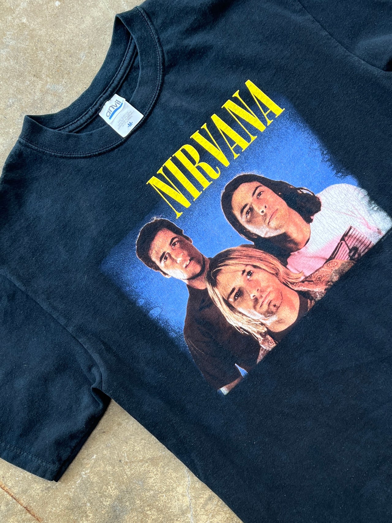 2005 Nirvana Kurt Cobain Krist Novoselic Dave Grohl Tee