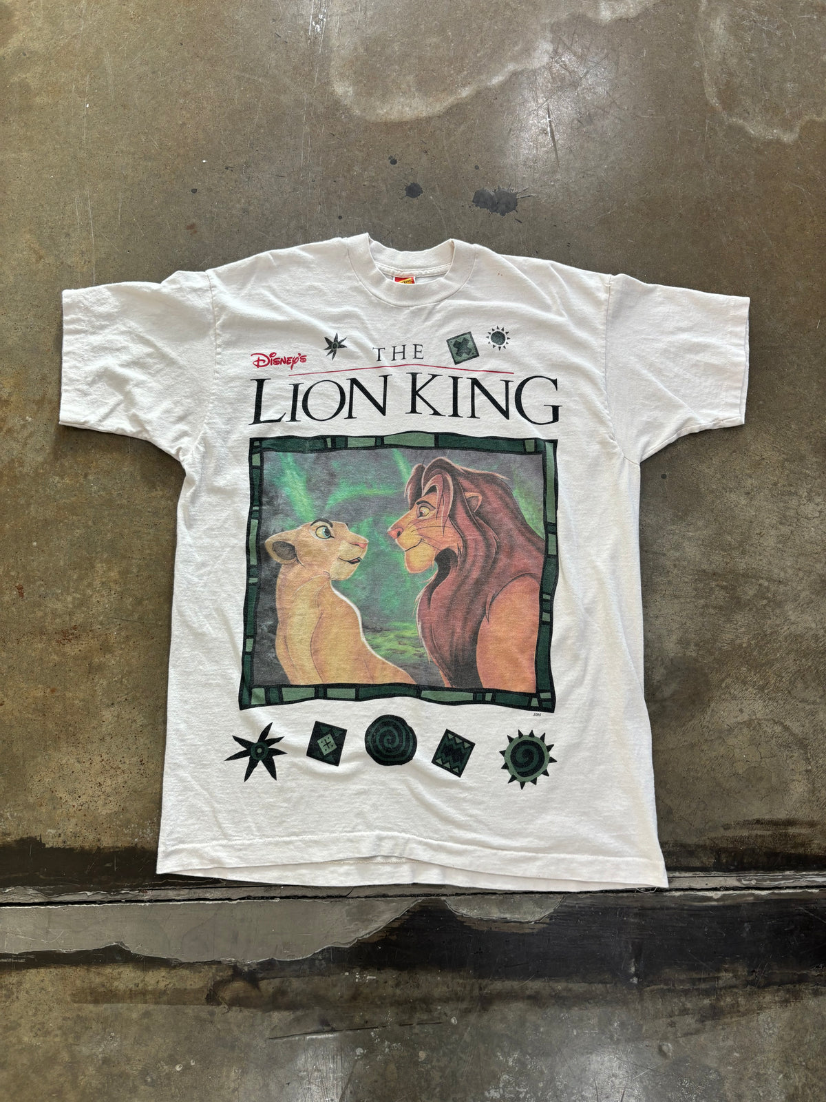 Disney Lion King Simba Nala Single Sitch Tee XL