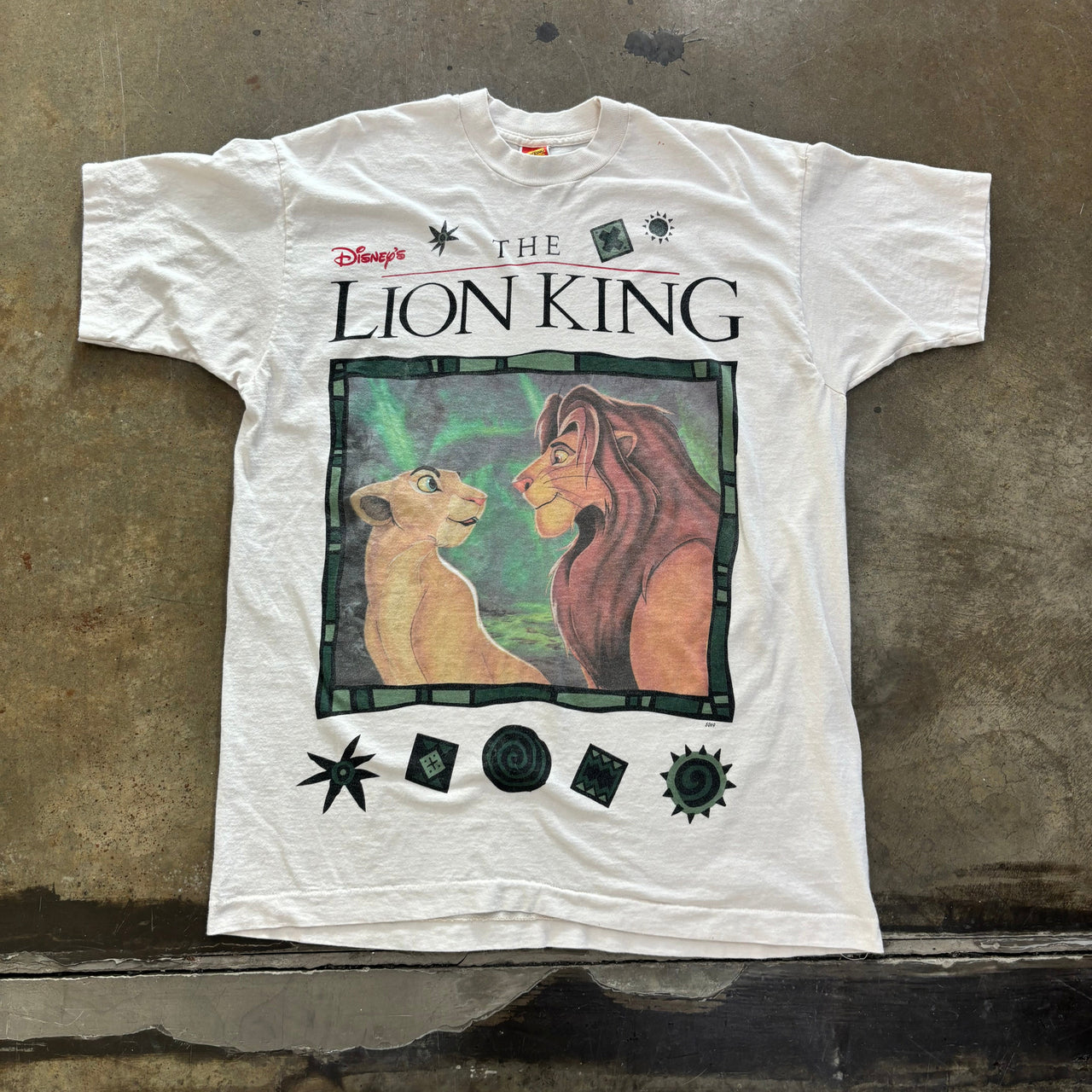 Disney Lion King Simba Nala Single Sitch Tee XL