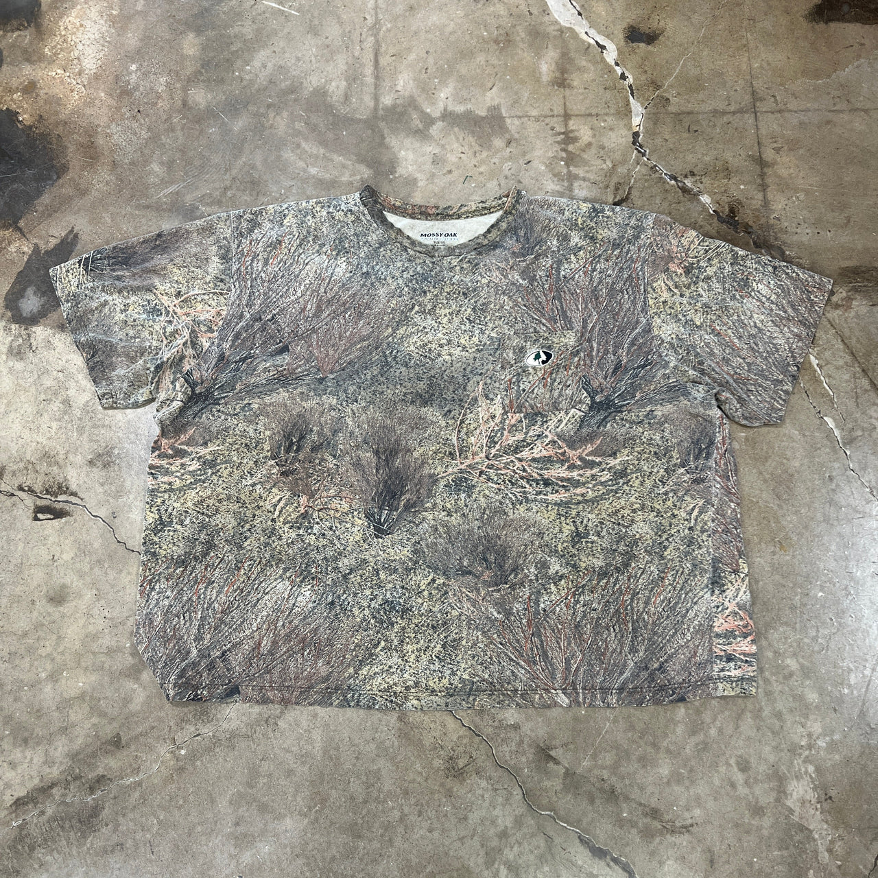 Mossy Oak Embroidered Logo Pocket Tee