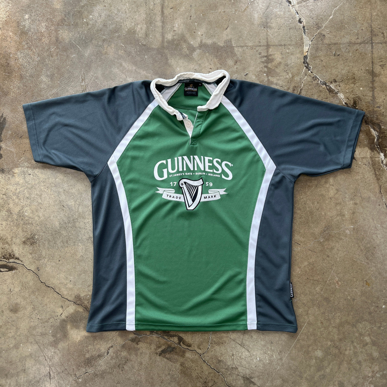 Guinness Beer Collared Jersey