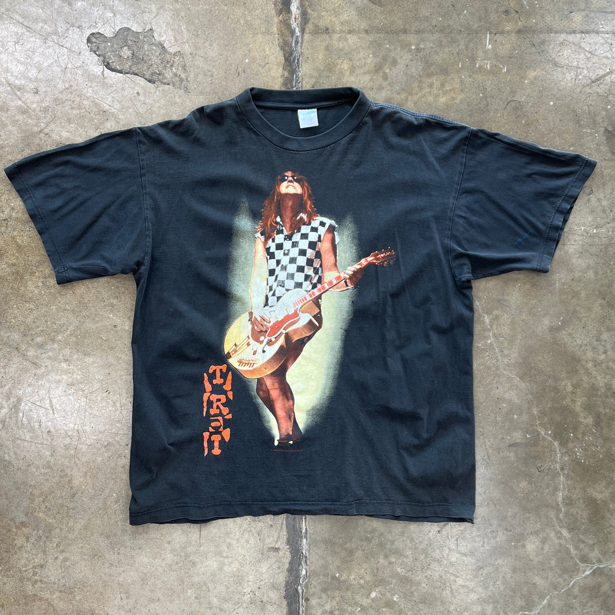 90s TR-I Todd Rundgren No World Order Tour Band Tee