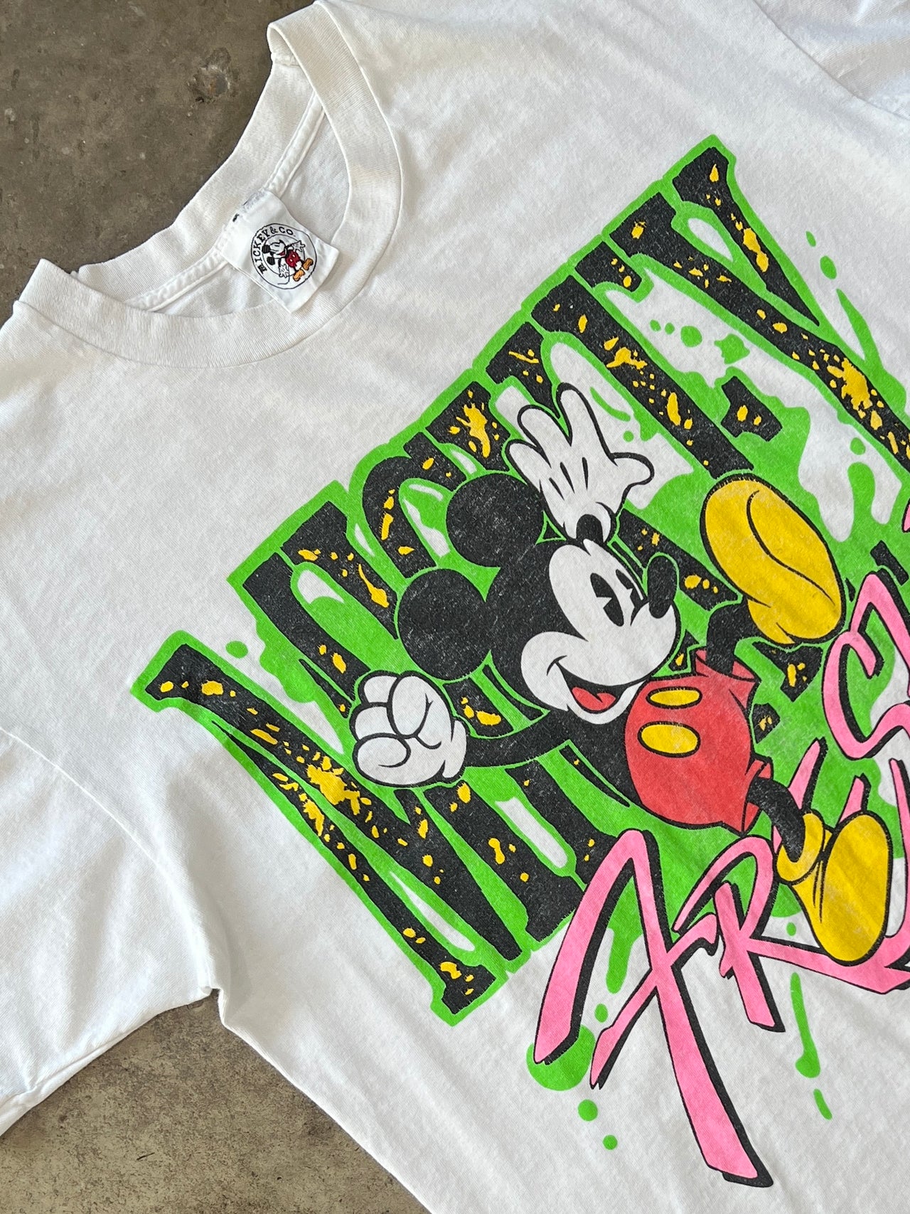 90s Disney Mickey Mouse Fresh Single Stitch Tee