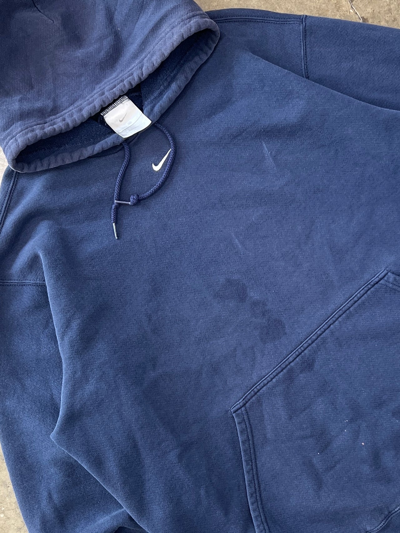 2000s Nike Center Swoosh Logo Hoodie