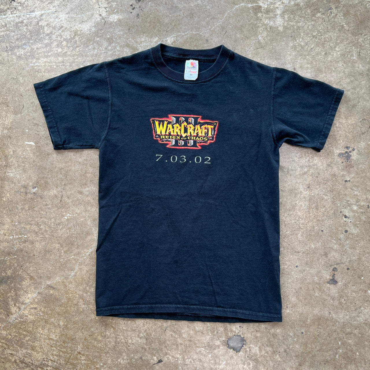 Y2K 2002 Warcraft III Reign of Chaos Blizzard Tee