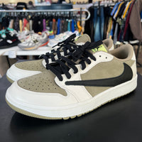 Air Jordan 1 Low Golf Travis Scott Olive (2023)