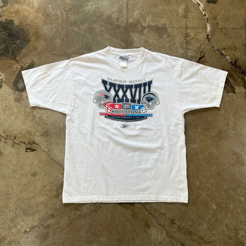 Super Bowl XXXVII Patriots vs. Panthers Tee