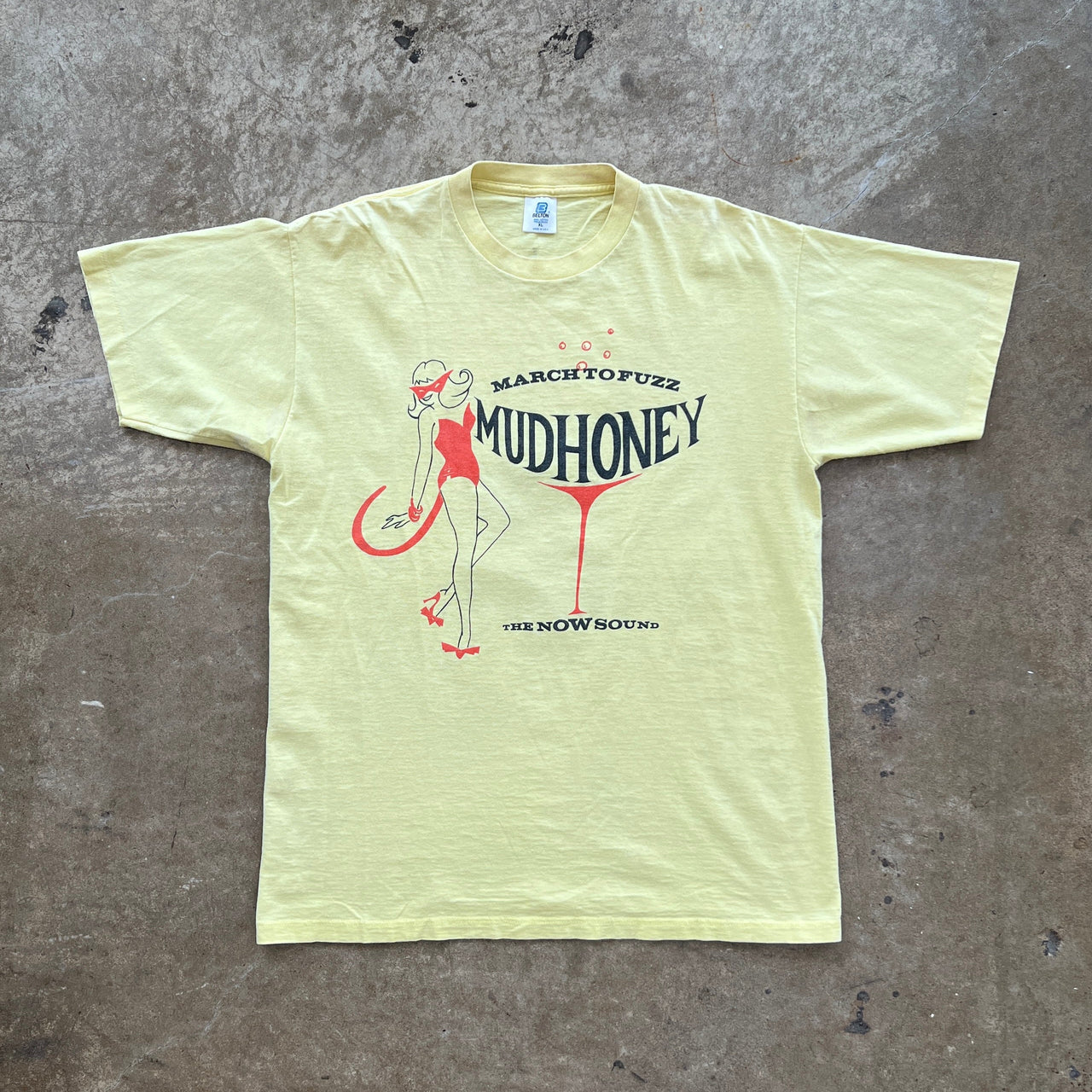 Mudhoney March to Fuzz Single Stitch Tee