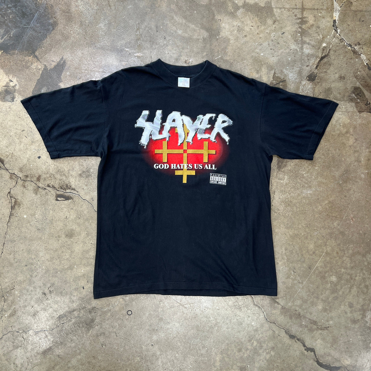 2002 Slayer God Hates Us All Tee