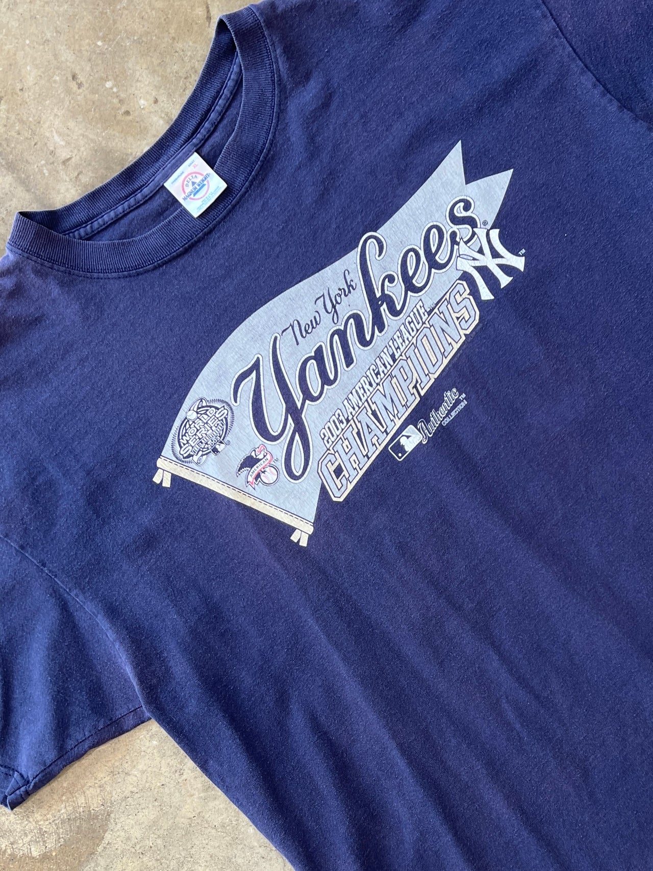 MLB 2003 New York Yankees AL Champions Tee