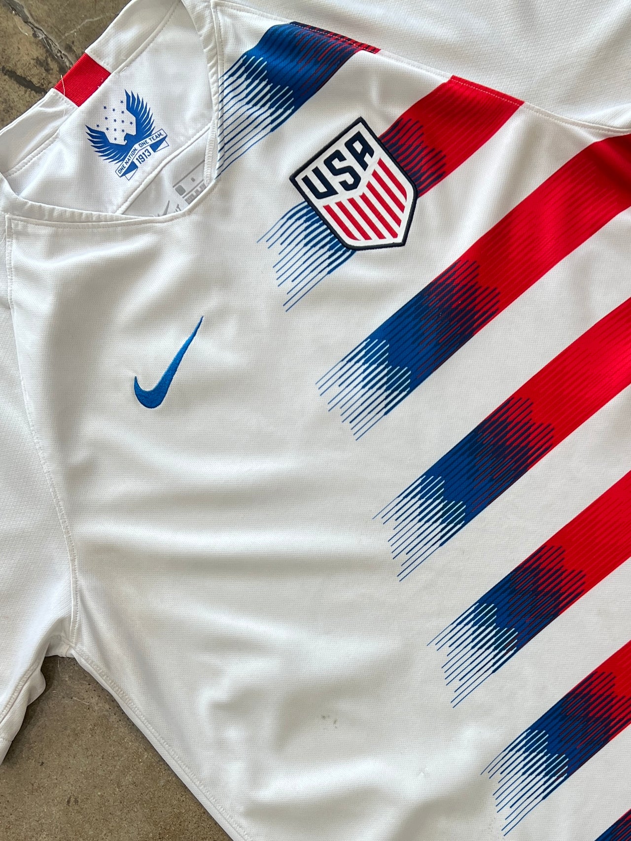 Nike USA Home Vapor Match Soccer Jersey