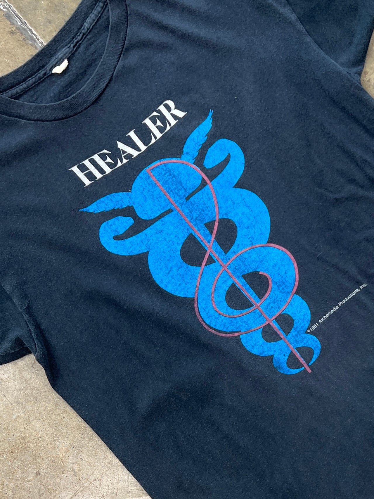 1981 Todd Rundgren Healer Tour Band Tee