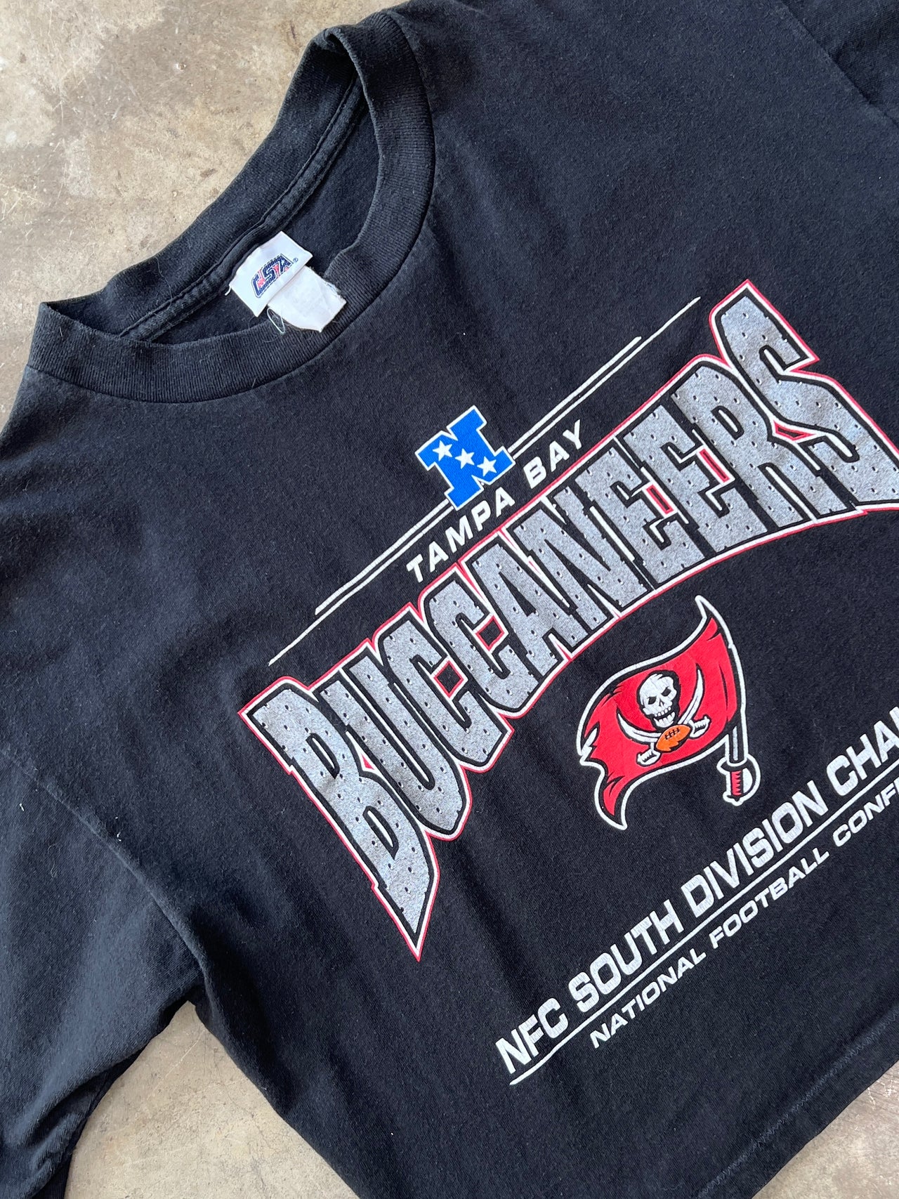 Tampa Bay Buccaneers NFC Champions Cropped Tee
